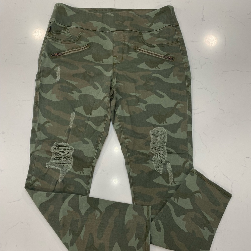 Camo Green Women's Jeans